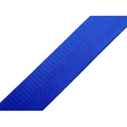 Taśma dwustronna szerokość 38 mm z połyskiem - Niebieski królewski (1 Metr)