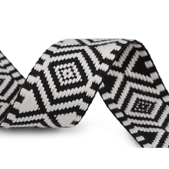 Taśma dwustronna szerokość 38 mm - Granatowy (1 Metr) Taśma dwustronna szerokość 38 mm - Granatowy (1 Metr)