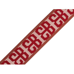Taśma dwustronna szerokość 38 mm - Czerwony (1 Metr)