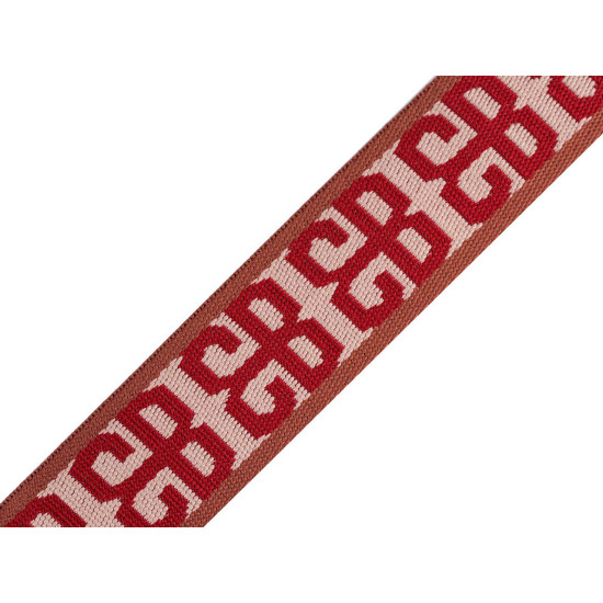 Double-sided webbing strap width 38 mm - Black (1 Meter) Double-sided webbing strap width 38 mm - Black (1 Meter)