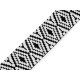 Double-sided polyester webbing strap width 50 mm - White (1 Meter) Double-sided polyester webbing strap width 50 mm - White (1 Meter)