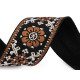Taśma z haftem szerokość 50 mm - Zielony (1 Metr) Taśma z haftem szerokość 50 mm - Zielony (1 Metr)