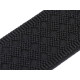 Dísz gumi szélessége 40 mm - Fekete (1 Méter) Dísz gumi szélessége 40 mm - Fekete (1 Méter)