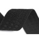 Dísz gumi szélessége 40 mm - Fekete (1 Méter) Dísz gumi szélessége 40 mm - Fekete (1 Méter)