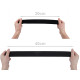 Dísz gumi szélessége 40 mm - Fekete (1 Méter) Dísz gumi szélessége 40 mm - Fekete (1 Méter)
