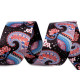 Taśma dwustronna gładka szerokość 38 mm paisley - Niebieski (45 Metry) Taśma dwustronna gładka szerokość 38 mm paisley - Niebieski (45 Metry)