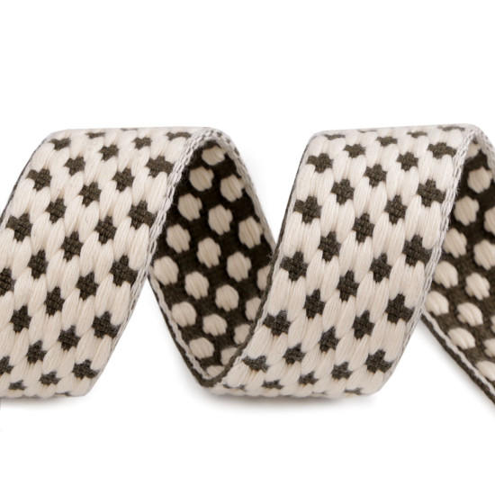 Taśma z efektem 3d szerokość 38 mm - Zielony (1 Metr) Taśma z efektem 3d szerokość 38 mm - Zielony (1 Metr)