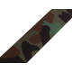 Double-sided camouflage webbing strap, width 50 mm - Green (1 Meter) Double-sided camouflage webbing strap, width 50 mm - Green (1 Meter)