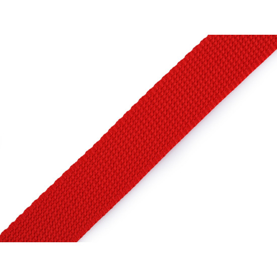 Taśma polipropylenowa szerokość 25 mm - Czerwony (5 Metry) Taśma polipropylenowa szerokość 25 mm - Czerwony (5 Metry)