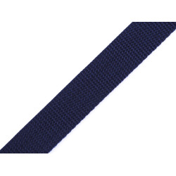 Gurtband aus polypropylen, breite 25 mm - Dunkelblau (100 Meter)
