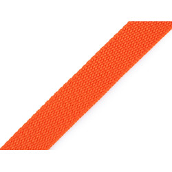 Gurtband aus polypropylen, breite 25 mm - Orange (100 Meter)