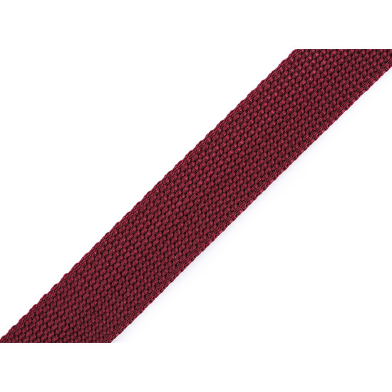 Taśma polipropylenowa szerokość 25 mm - Czerwony (5 Metry) Taśma polipropylenowa szerokość 25 mm - Czerwony (5 Metry)