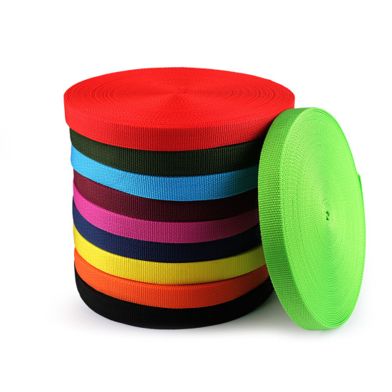 Taśma polipropylenowa szerokość 25 mm - Czerwony (5 Metry) Taśma polipropylenowa szerokość 25 mm - Czerwony (5 Metry)