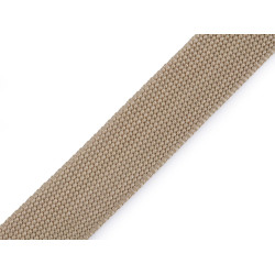 Gurtband aus polypropylen, breite 30 mm - Beige (100 Meter)