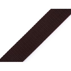 Gurtband aus polypropylen, breite 30 mm - Dunkelbraun (100 Meter)