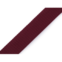 Gurtband aus polypropylen, breite 30 mm - Bordeaux hell (100 Meter)