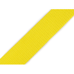 Gurtband aus polypropylen, breite 38 mm - Gelb (100 Meter)