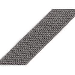 Gurtband aus polypropylen, breite 38 mm - Grau (100 Meter)