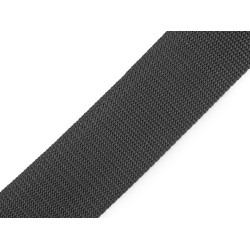 Polypropylene webbing / strap, width 50 mm - Gray (5 Meters)