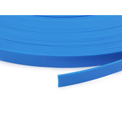 Correa de silicona impermeable, ancho 15 mm - Azul (1 Metro)