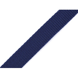 Gurtband aus polypropylen, breite 20 mm - Dunkelblau (100 Meter)