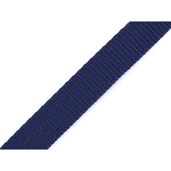Polypropylene webbing / strap, width 20 mm - Azure blue (100 Meters) Polypropylene webbing / strap, width 20 mm - Azure blue (100 Meters)