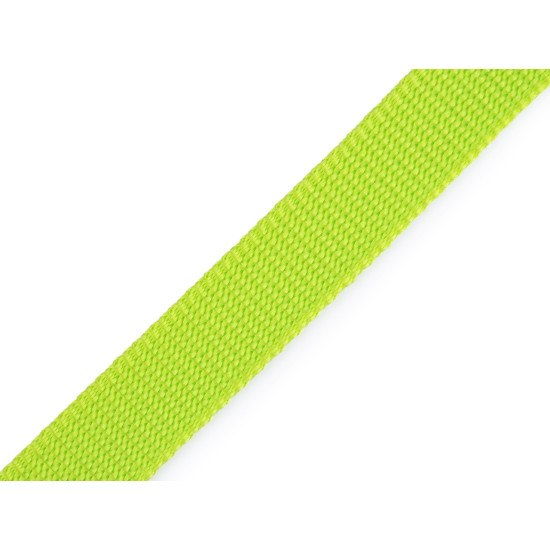 Polypropylene webbing / strap, width 20 mm - Azure blue (100 Meters) Polypropylene webbing / strap, width 20 mm - Azure blue (100 Meters)