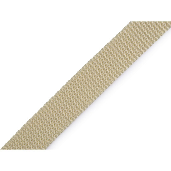 Polypropylene webbing / strap, width 20 mm - Azure blue (100 Meters) Polypropylene webbing / strap, width 20 mm - Azure blue (100 Meters)