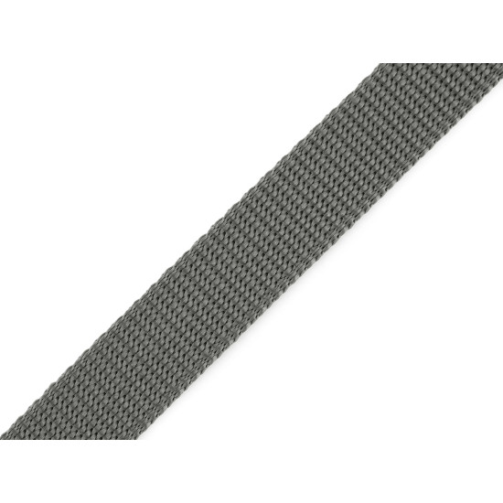 Polypropylene webbing / strap, width 20 mm - Azure blue (100 Meters) Polypropylene webbing / strap, width 20 mm - Azure blue (100 Meters)