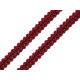 Gimp braid trim width 10 mm - Red (25 Meters) Gimp braid trim width 10 mm - Red (25 Meters)