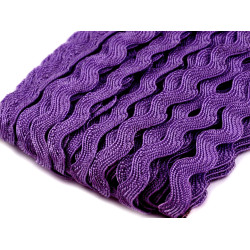 Ric rac trim ribbon width 5 mm - Violet (120 Meters)