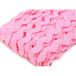 Ric rac trim ribbon width 5 mm - Light pink (120 Meters)