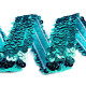 Elastic sequin trim width 30 mm - Gold (1 Meter) Elastic sequin trim width 30 mm - Gold (1 Meter)
