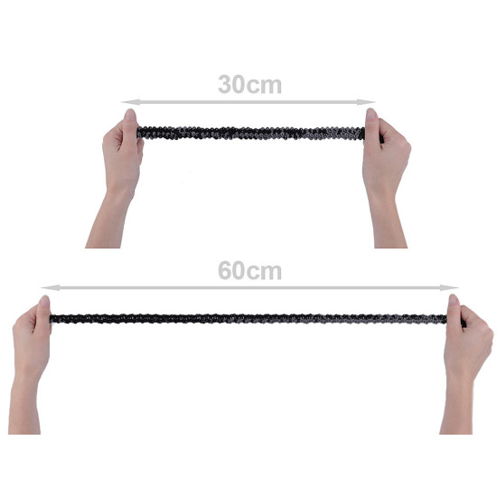 Elastic sequin trim width 30 mm - Gold (1 Meter) Elastic sequin trim width 30 mm - Gold (1 Meter)
