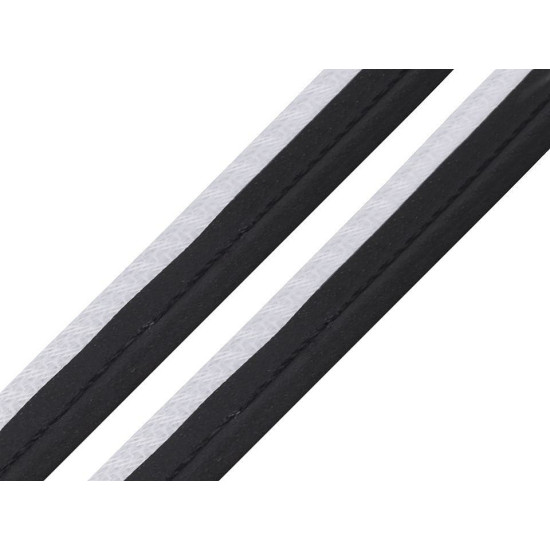 Insertion piping width 10 mm - Black (1 Meter) Insertion piping width 10 mm - Black (1 Meter)