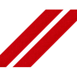 Cotton insertion piping width 12 mm - Red (100 Meters)