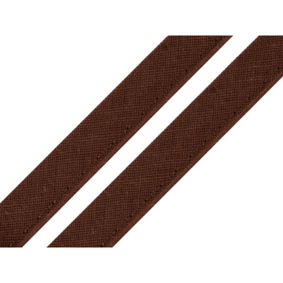 Wypustka bawełniana szerokość 12 mm - Brunette (100 Metry) Wypustka bawełniana szerokość 12 mm - Brunette (100 Metry)