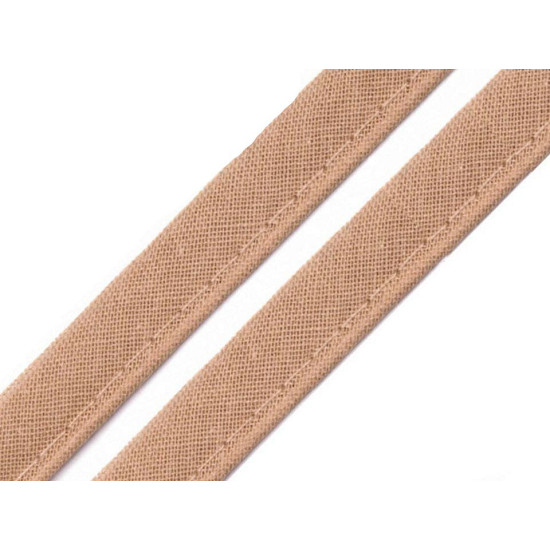 Wypustka bawełniana szerokość 12 mm - Brunette (100 Metry) Wypustka bawełniana szerokość 12 mm - Brunette (100 Metry)