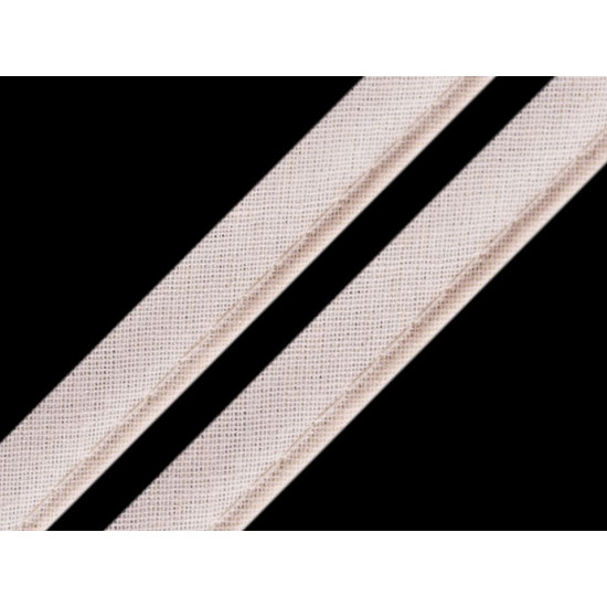 Wypustka bawełniana szerokość 12 mm - Brunette (100 Metry) Wypustka bawełniana szerokość 12 mm - Brunette (100 Metry)