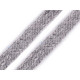 Sznurek / tunel bawełniany płaski szerokość 10 mm - Stalowy (100 Metry) Sznurek / tunel bawełniany płaski szerokość 10 mm - Stalowy (100 Metry)