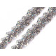 Sequin gimp trim braid width 15 mm hologram effect - Gold (1 Meter) Sequin gimp trim braid width 15 mm hologram effect - Gold (1 Meter)