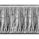 Frędzle podwójne szerokość 27-29 cm długie - Szary (1 Metr) Frędzle podwójne szerokość 27-29 cm długie - Szary (1 Metr)