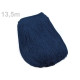 Frędzle podwójne szerokość 27-29 cm długie - Szary (1 Metr) Frędzle podwójne szerokość 27-29 cm długie - Szary (1 Metr)