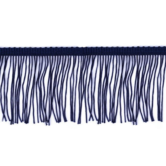 Chainette fringe 10 cm - White (1 Meter) Chainette fringe 10 cm - White (1 Meter)