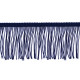 Chainette fringe 10 cm - White (1 Meter) Chainette fringe 10 cm - White (1 Meter)
