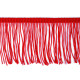 Chainette fringe 10 cm - White (1 Meter) Chainette fringe 10 cm - White (1 Meter)