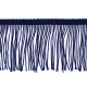 Chainette fringe 10 cm - White (1 Meter) Chainette fringe 10 cm - White (1 Meter)