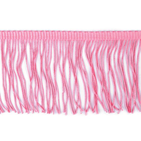 Chainette fringe 10 cm - White (1 Meter) Chainette fringe 10 cm - White (1 Meter)