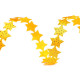 Liseré tressé satiné de noël, étoiles, largeur 14 mm - Blanc (1 Mètre) Liseré tressé satiné de noël, étoiles, largeur 14 mm - Blanc (1 Mètre)