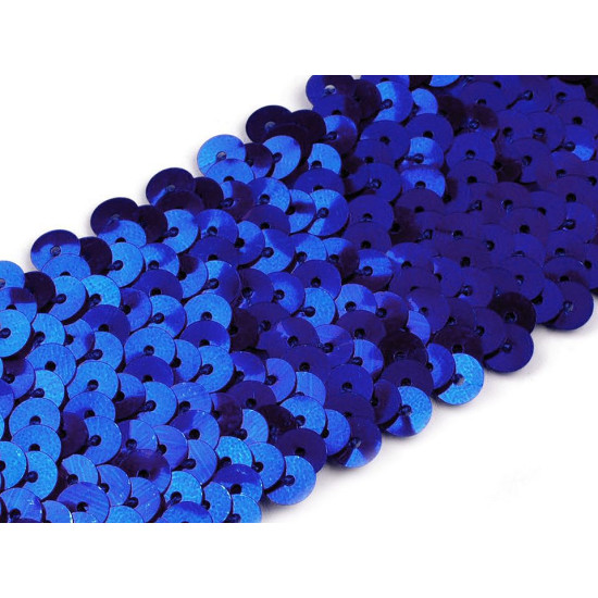Elastic sequin trim width 45 mm - Gold (1 Meter) Elastic sequin trim width 45 mm - Gold (1 Meter)